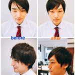 イケメンは髪型で変わる